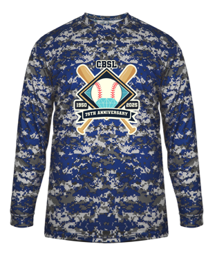 CBSL 75th - Royal Digital Camo - T-Shirt/Long Sleeve