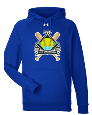 CBSL 75th - Under Armour Hoodie - Royal/Grey