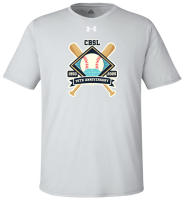 CBSL 75th - Under Armour T-Shirt - Royal/Silver
