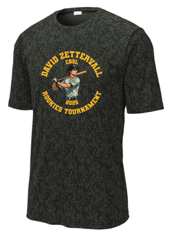 *David Zettervall Rookies Tournament - Digital Camo Tee - Black