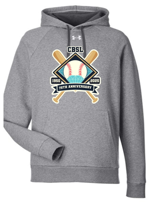 CBSL 75th - Under Armour Hoodie - Royal/Grey